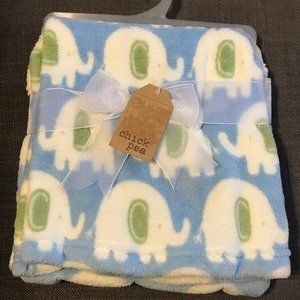 Elephant Baby Blanket NWT